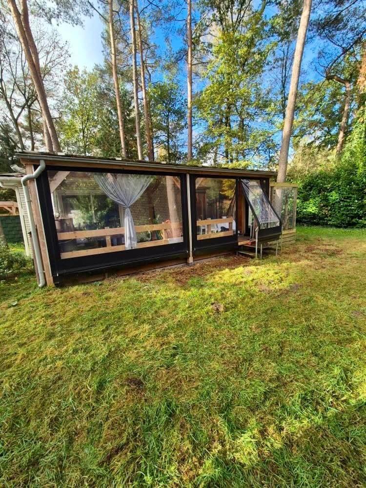 Cosy Chalet Veluwe With A Spacious Garden And Veranda Doornspijk Ngoại thất bức ảnh